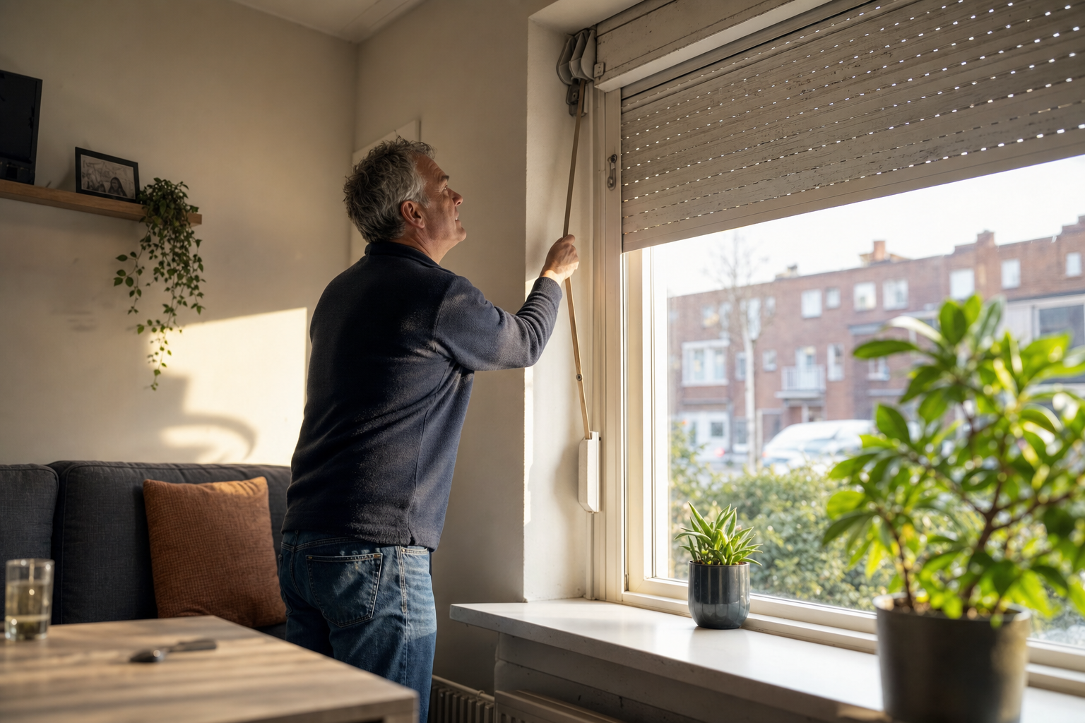 Vergelijking elektrische en handbediende rolluiken