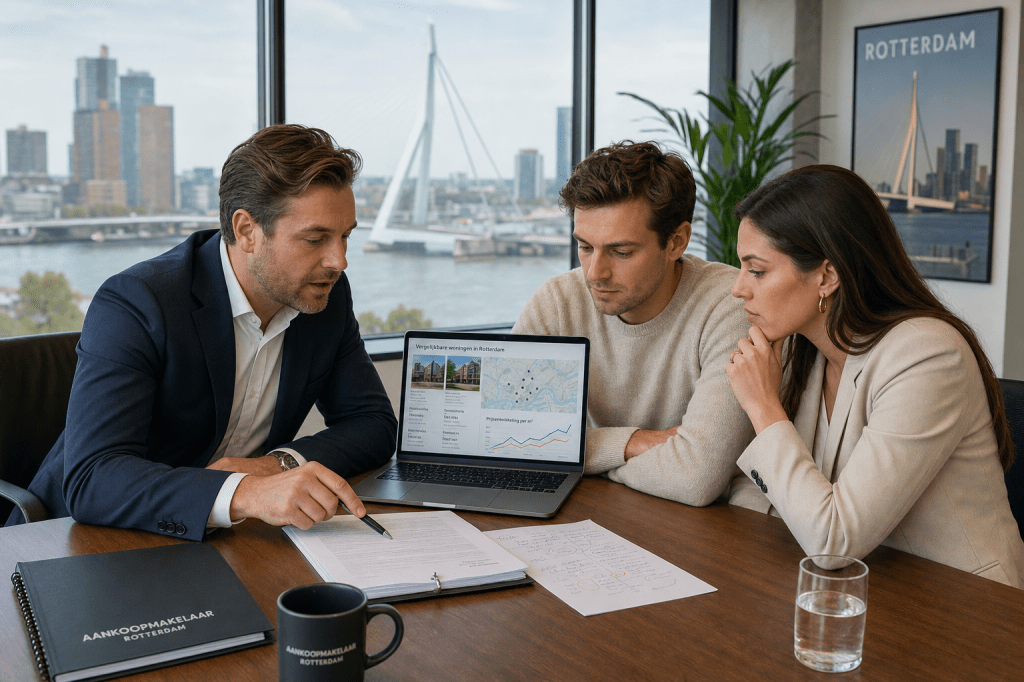 Welke onderhandelingsstrategie gebruikt een aankoopmakelaar in Rotterdam om de beste prijs en voorwaarden voor jou te krijgen?