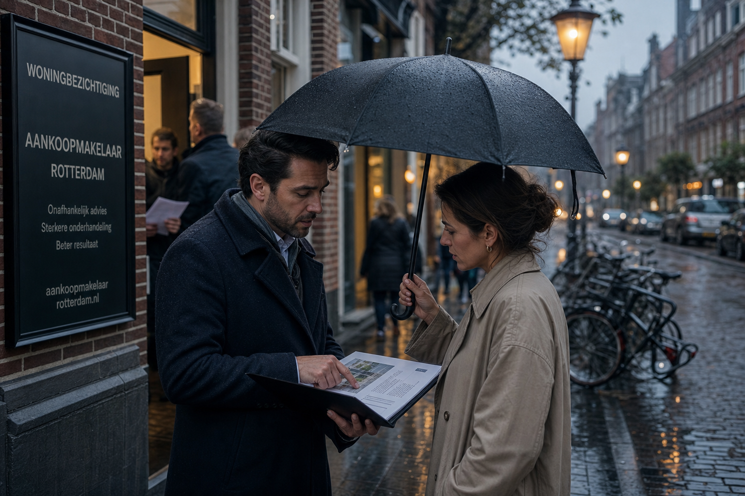 Onderhandelingstactieken woning Rotterdam