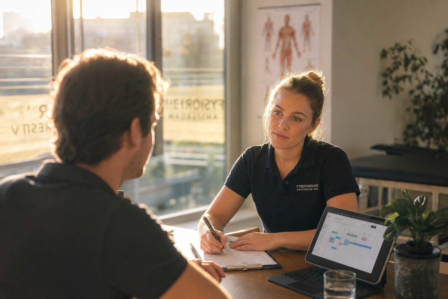 Eerste intake fysiotherapie Amsterdam